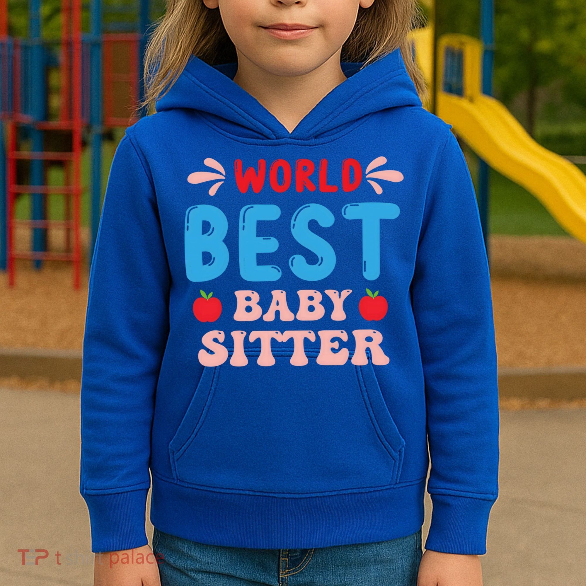 Childcare Sitter Kindergarten Gift Kids Hoodie