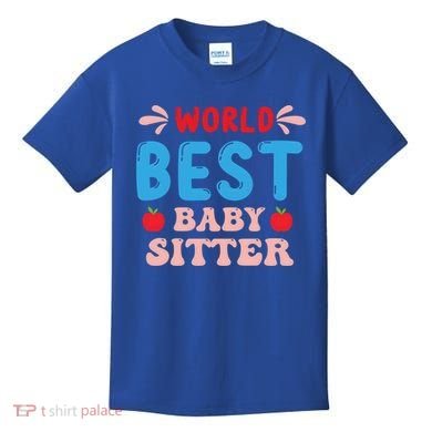 Childcare Sitter Kindergarten Gift Kids T-Shirt