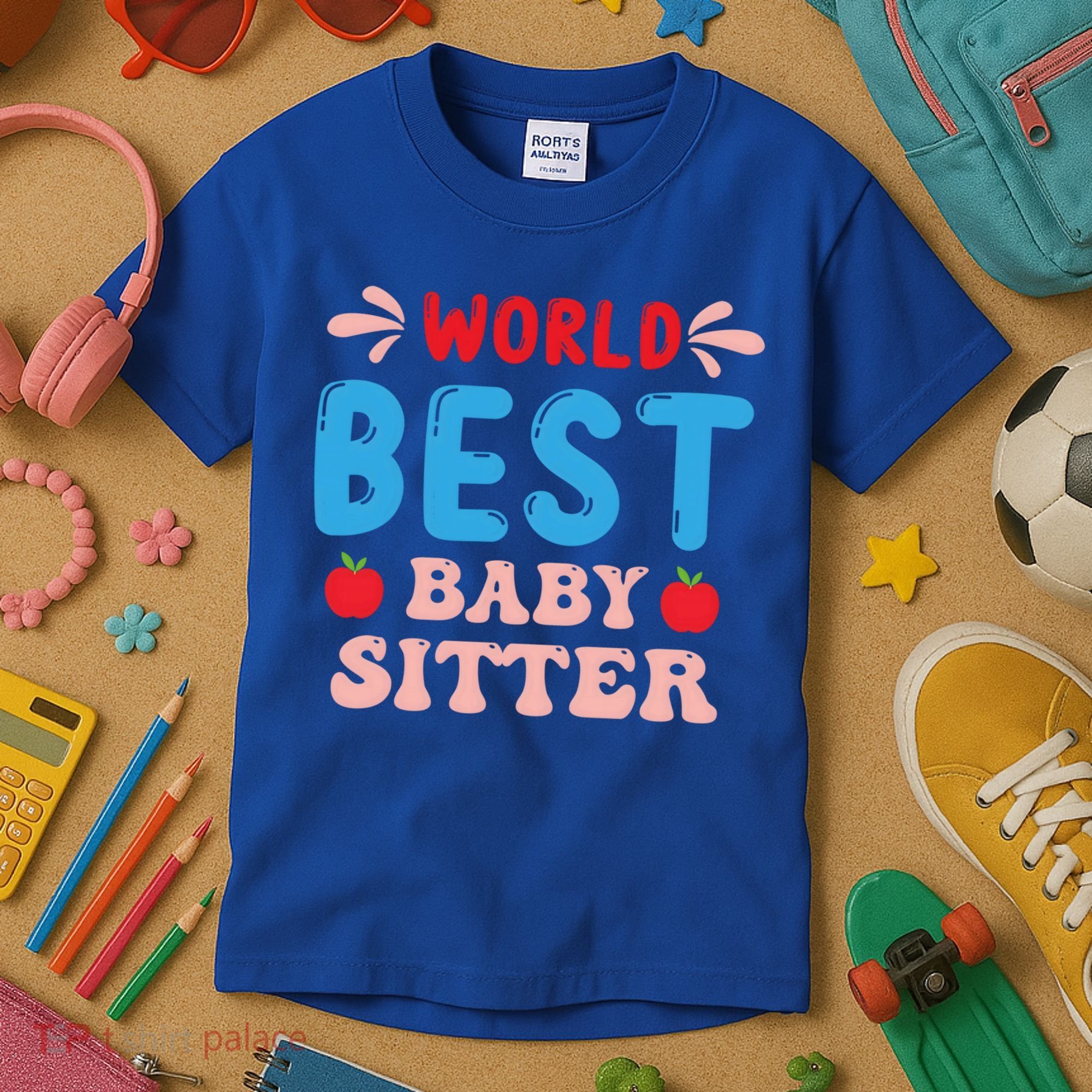 Childcare Sitter Kindergarten Gift Kids T-Shirt