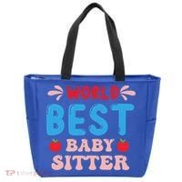 Childcare Sitter Kindergarten Gift Tote Bag thumb 0