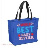Childcare Sitter Kindergarten Gift Tote Bag thumb 2