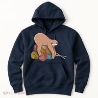 Cute Sloth Knitting Yarn Knitting Wool Hoodie thumb 0