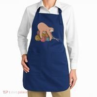 Cute Sloth Knitting Yarn Knitting Wool Apron thumb 2