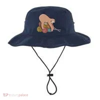 Cute Sloth Knitting Yarn Knitting Wool Bucket Hat thumb 0