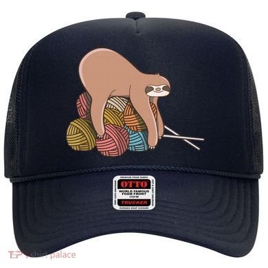 Cute Sloth Knitting Yarn Knitting Wool Hat