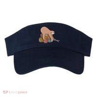 Cute Sloth Knitting Yarn Knitting Wool Visor thumb 0
