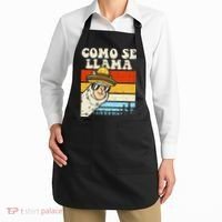Como Se Llama Funny Cinco De Mayo Mexican Alpaca Animal Apron thumb 2