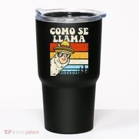 Como Se Llama Funny Cinco De Mayo Mexican Alpaca Animal Tumbler thumb 0