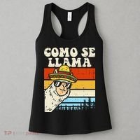 Como Se Llama Funny Cinco De Mayo Mexican Alpaca Animal Women's Tank Top thumb 3