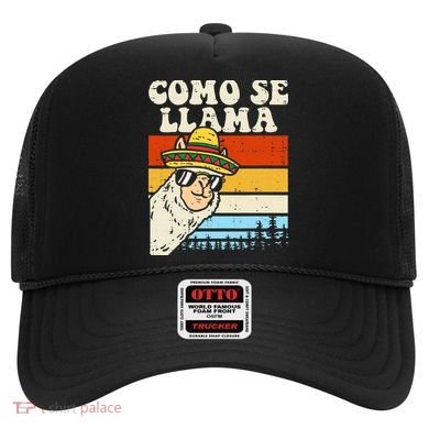 Como Se Llama Funny Cinco De Mayo Mexican Alpaca Animal Hat