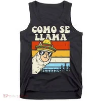 Como Se Llama Funny Cinco De Mayo Mexican Alpaca Animal Tank Top thumb 0