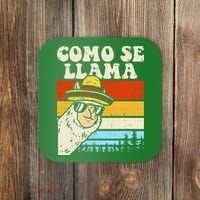 Como Se Llama Funny Cinco De Mayo Mexican Alpaca Animal Coaster thumb 0