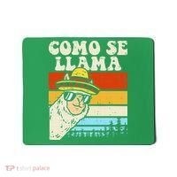 Como Se Llama Funny Cinco De Mayo Mexican Alpaca Animal Mousepad thumb 0