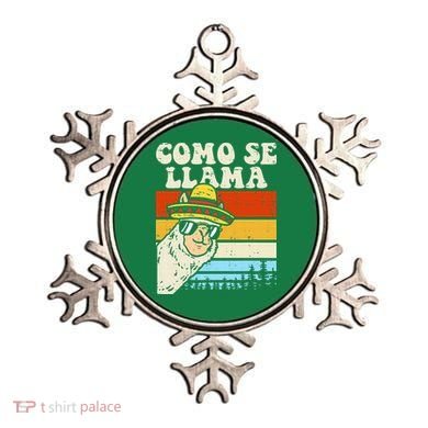 Como Se Llama Funny Cinco De Mayo Mexican Alpaca Animal Ornament
