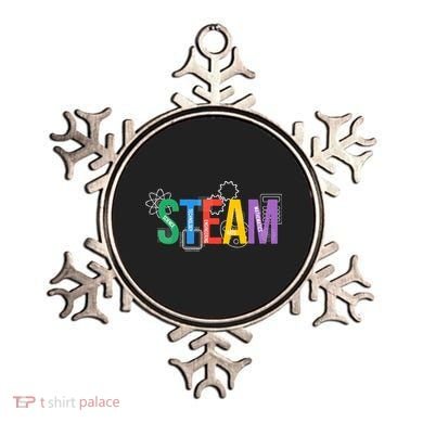 Colorful Steam Letters For Steam Program Teacher And Student Ornament
