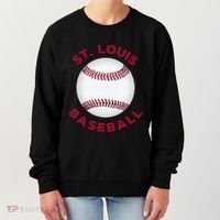 Classic St. Louis Missouri Baseball Fan Women's Sweatshirt thumb 0
