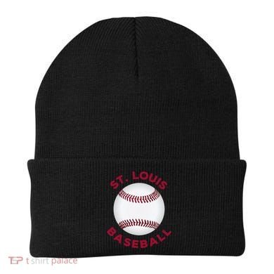 Classic St. Louis Missouri Baseball Fan Beanie