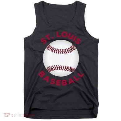 Classic St. Louis Missouri Baseball Fan Tank Top