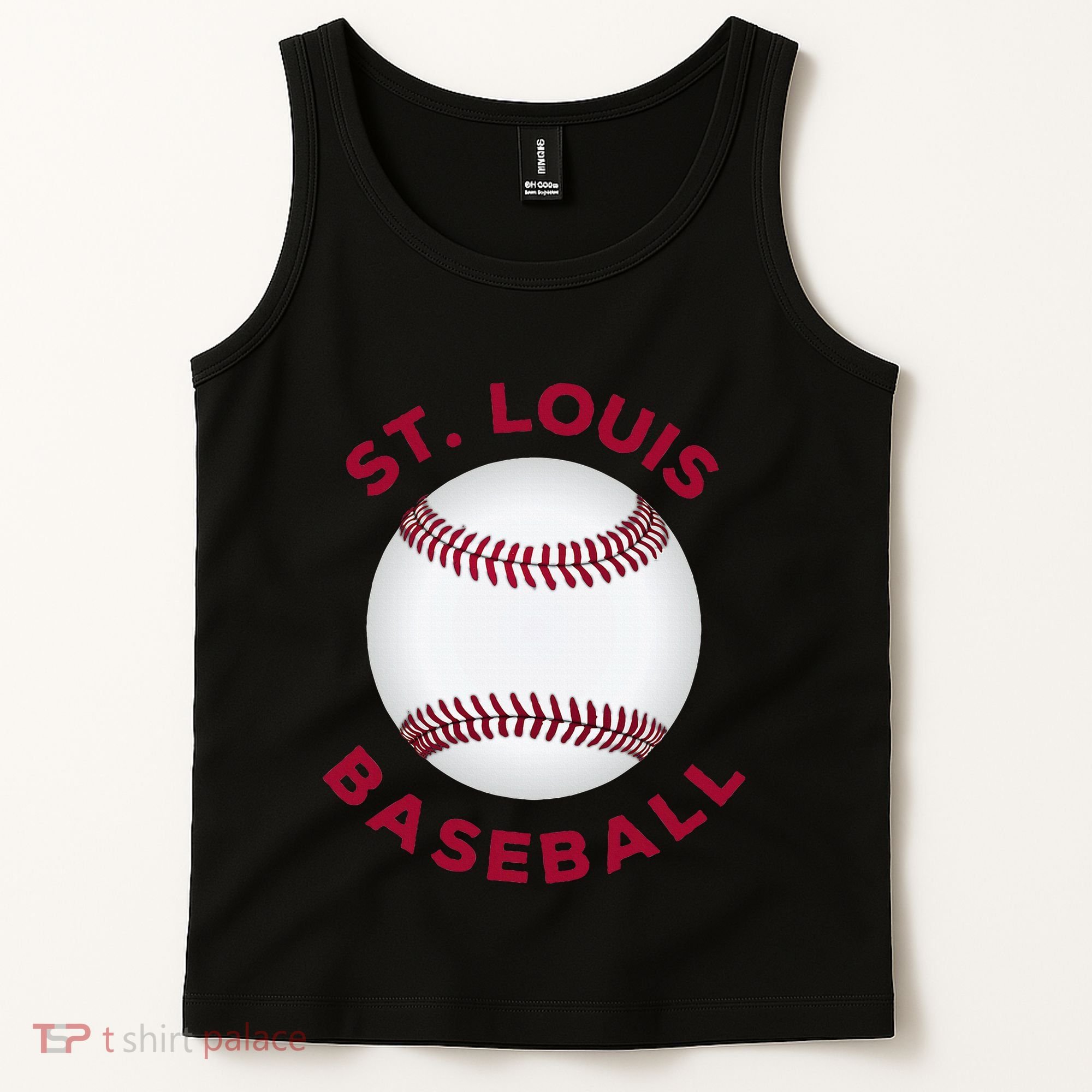 Classic St. Louis Missouri Baseball Fan Tank Top