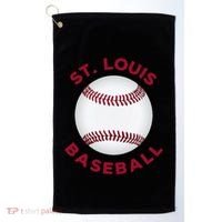 Classic St. Louis Missouri Baseball Fan Golf Towel thumb 0