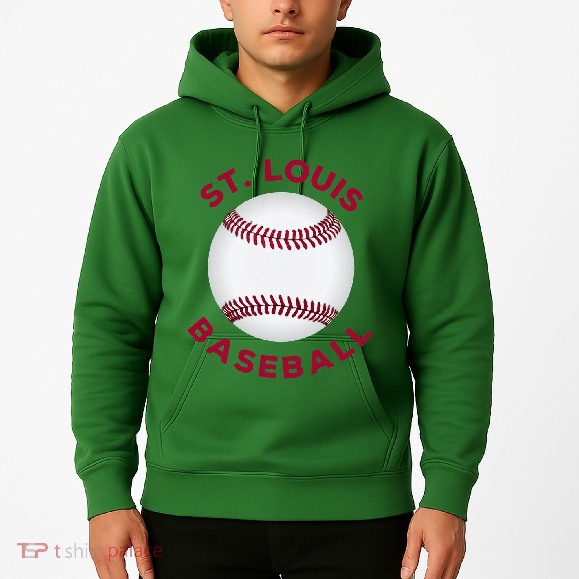 Classic St. Louis Missouri Baseball Fan Hoodie