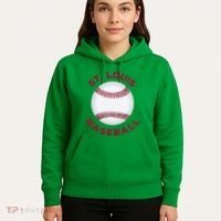 Classic St. Louis Missouri Baseball Fan Hoodie thumb 5
