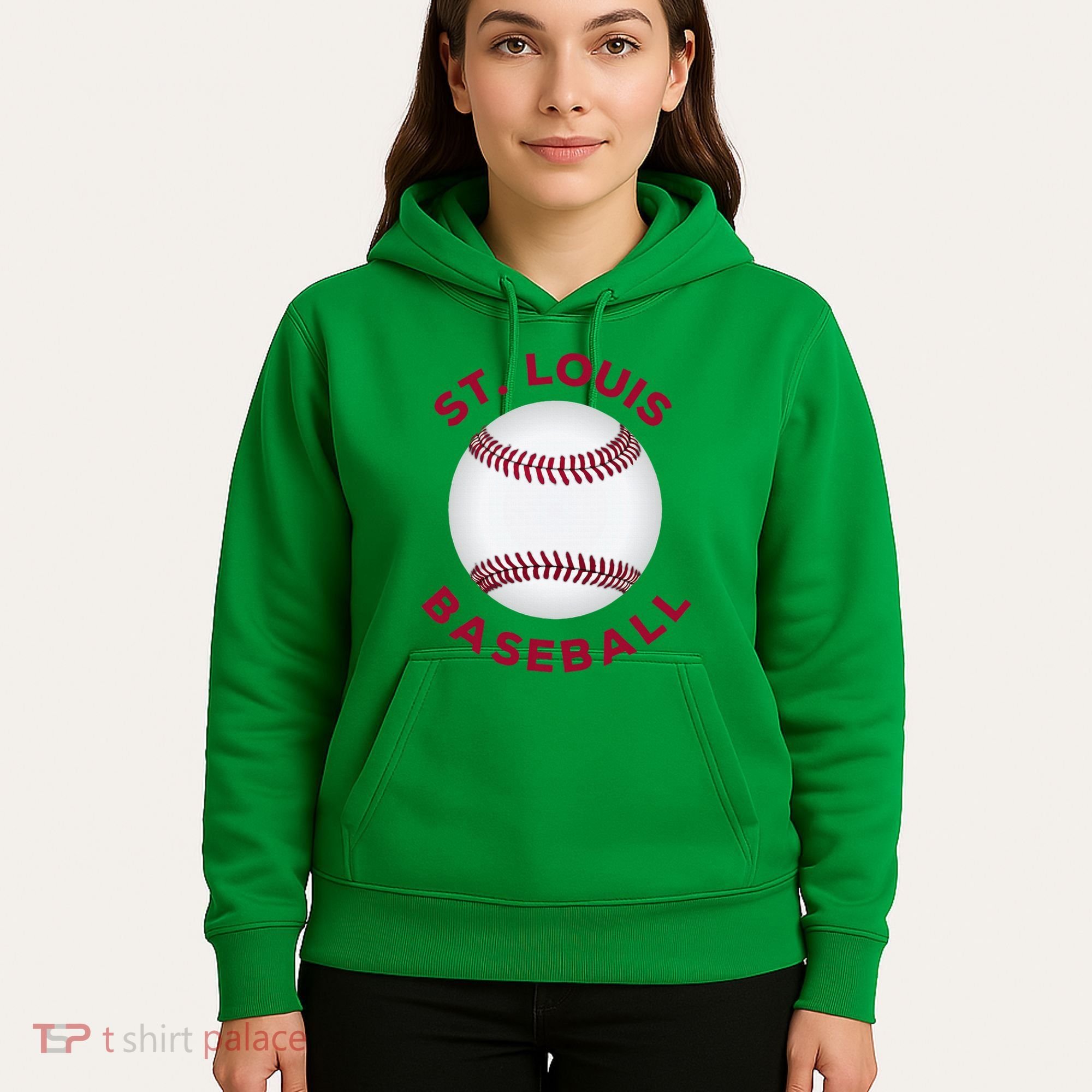 Classic St. Louis Missouri Baseball Fan Hoodie