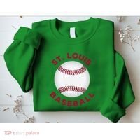 Classic St. Louis Missouri Baseball Fan Sweatshirt thumb 2