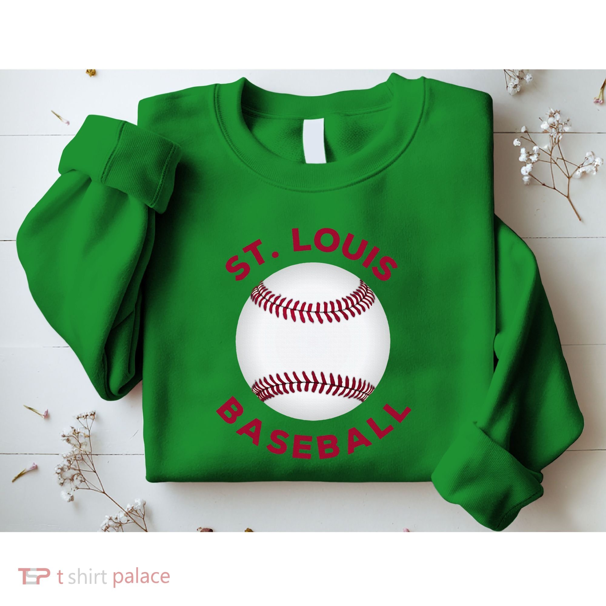 Classic St. Louis Missouri Baseball Fan Sweatshirt