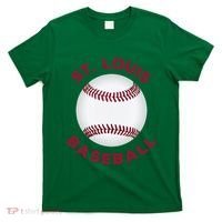 Classic St. Louis Missouri Baseball Fan T-Shirt thumb 0