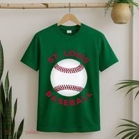 Classic St. Louis Missouri Baseball Fan T-Shirt thumb 2