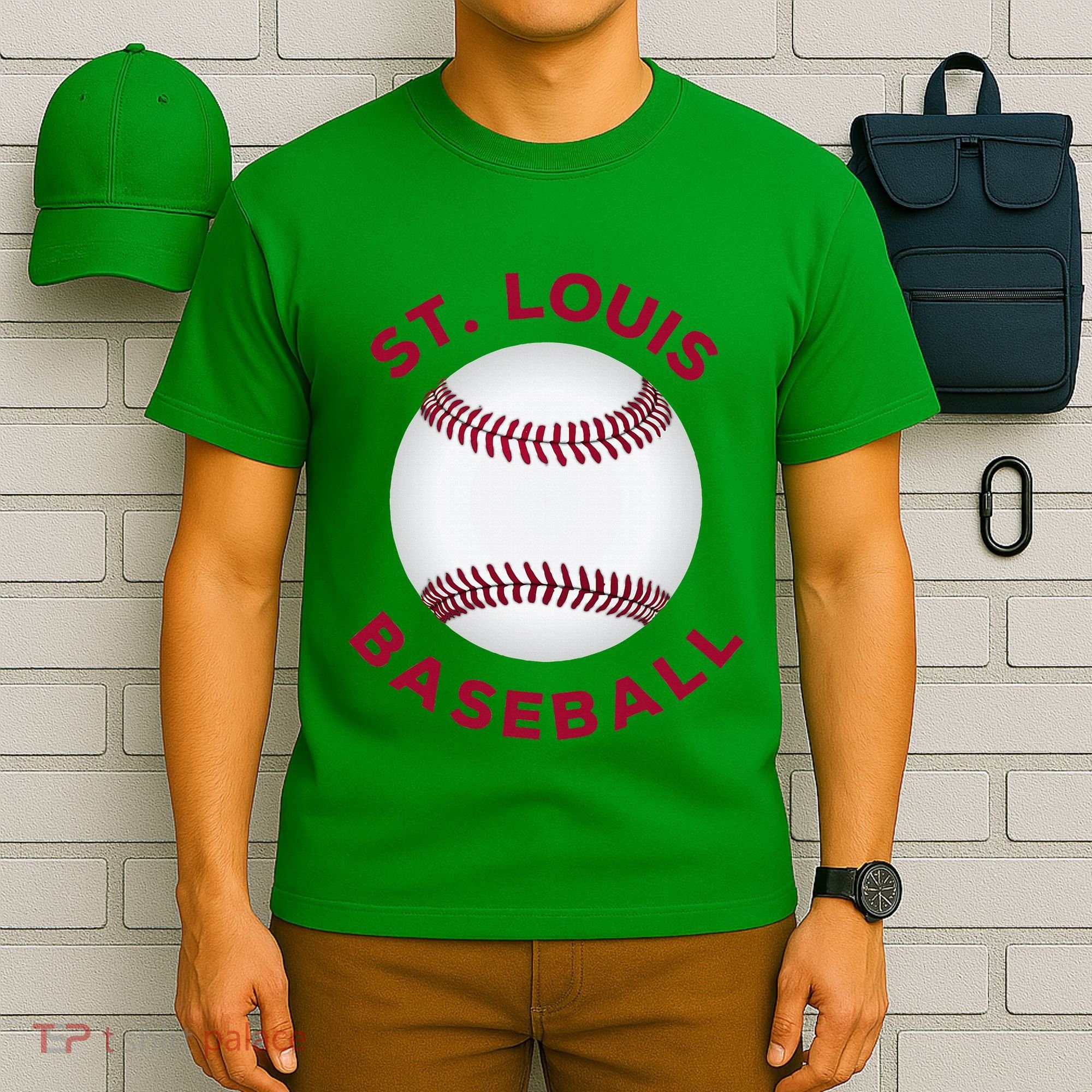 Classic St. Louis Missouri Baseball Fan T-Shirt