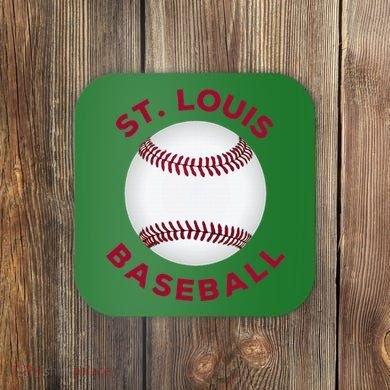 Classic St. Louis Missouri Baseball Fan Coaster