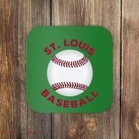 Classic St. Louis Missouri Baseball Fan Coaster thumb 0
