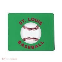 Classic St. Louis Missouri Baseball Fan Mousepad thumb 0