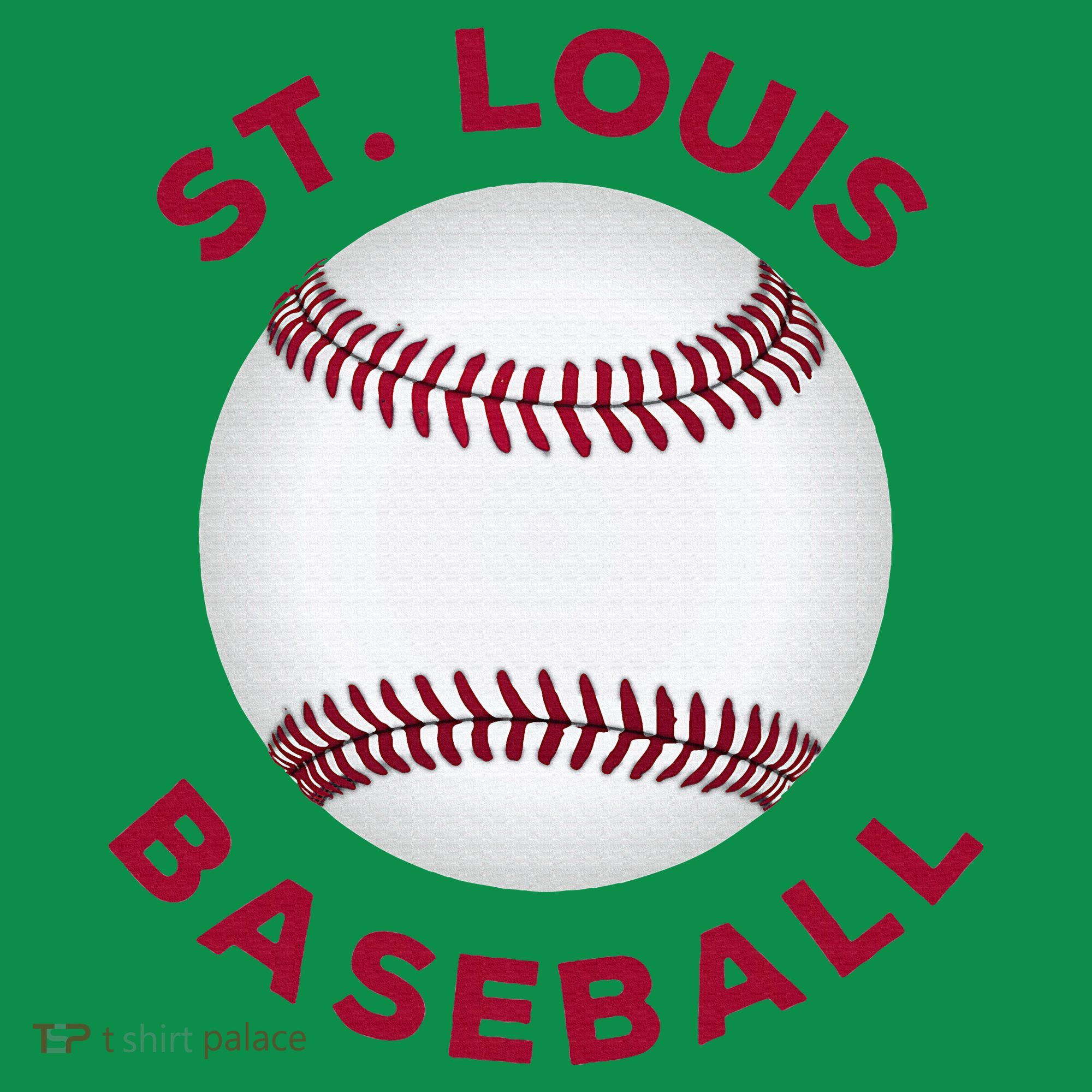 Classic St. Louis Missouri Baseball Fan Ornament
