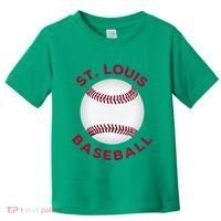 Classic St. Louis Missouri Baseball Fan Toddler T-Shirt thumb 0