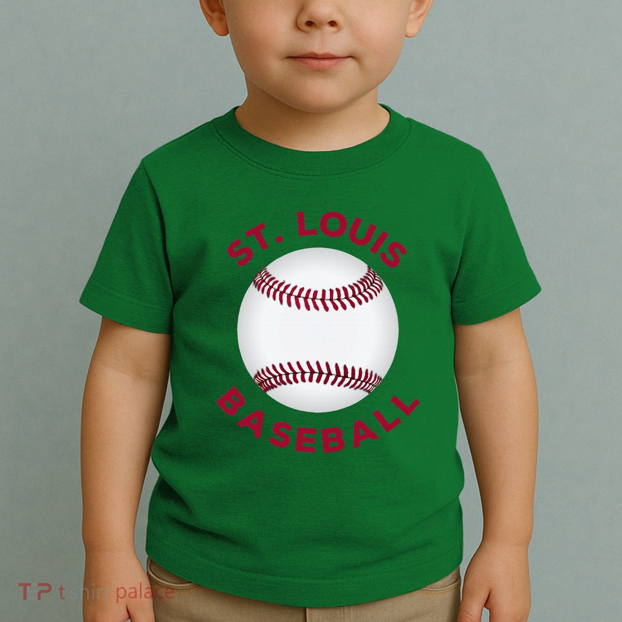 Classic St. Louis Missouri Baseball Fan Toddler T-Shirt