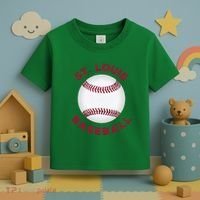 Classic St. Louis Missouri Baseball Fan Toddler T-Shirt thumb 3