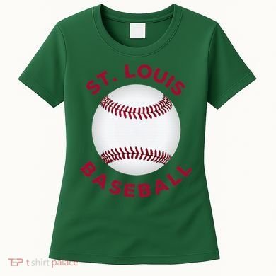 Classic St. Louis Missouri Baseball Fan Women's T-Shirt