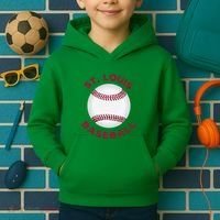 Classic St. Louis Missouri Baseball Fan Kids Hoodie thumb 2