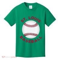 Classic St. Louis Missouri Baseball Fan Kids T-Shirt thumb 0