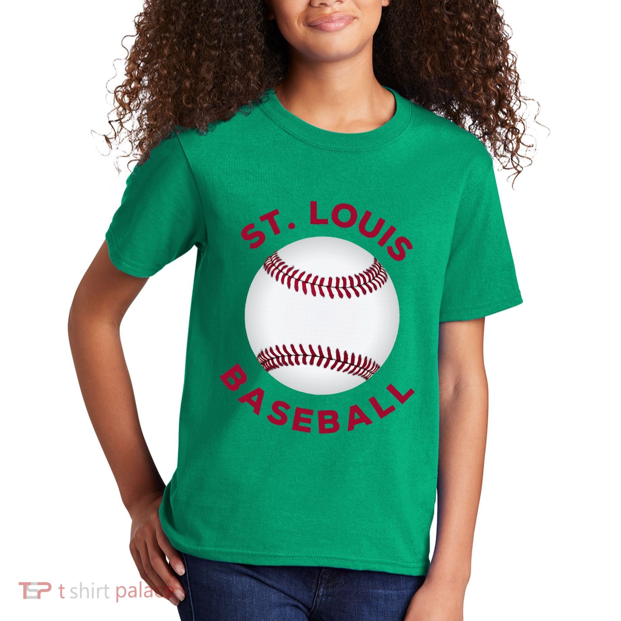 Classic St. Louis Missouri Baseball Fan Kids T-Shirt