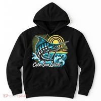 Cabo San Lucas Los Cabos Baja California Sur Marlin Tourist Hoodie thumb 0