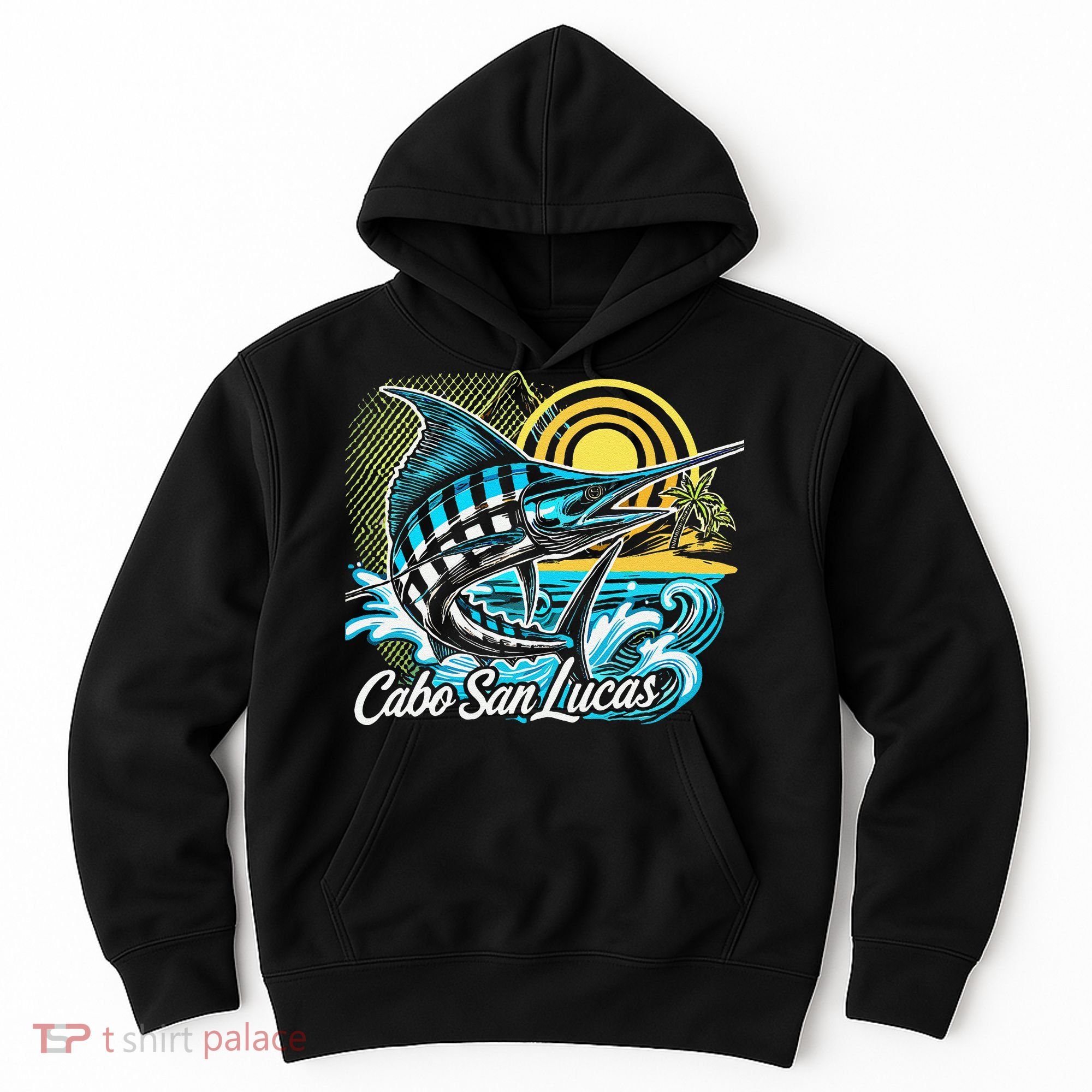 Cabo San Lucas Los Cabos Baja California Sur Marlin Tourist Hoodie