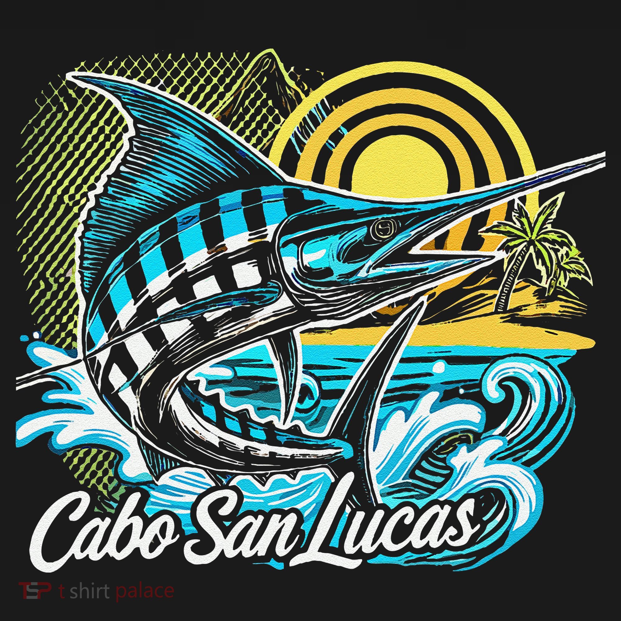 Cabo San Lucas Los Cabos Baja California Sur Marlin Tourist Hoodie