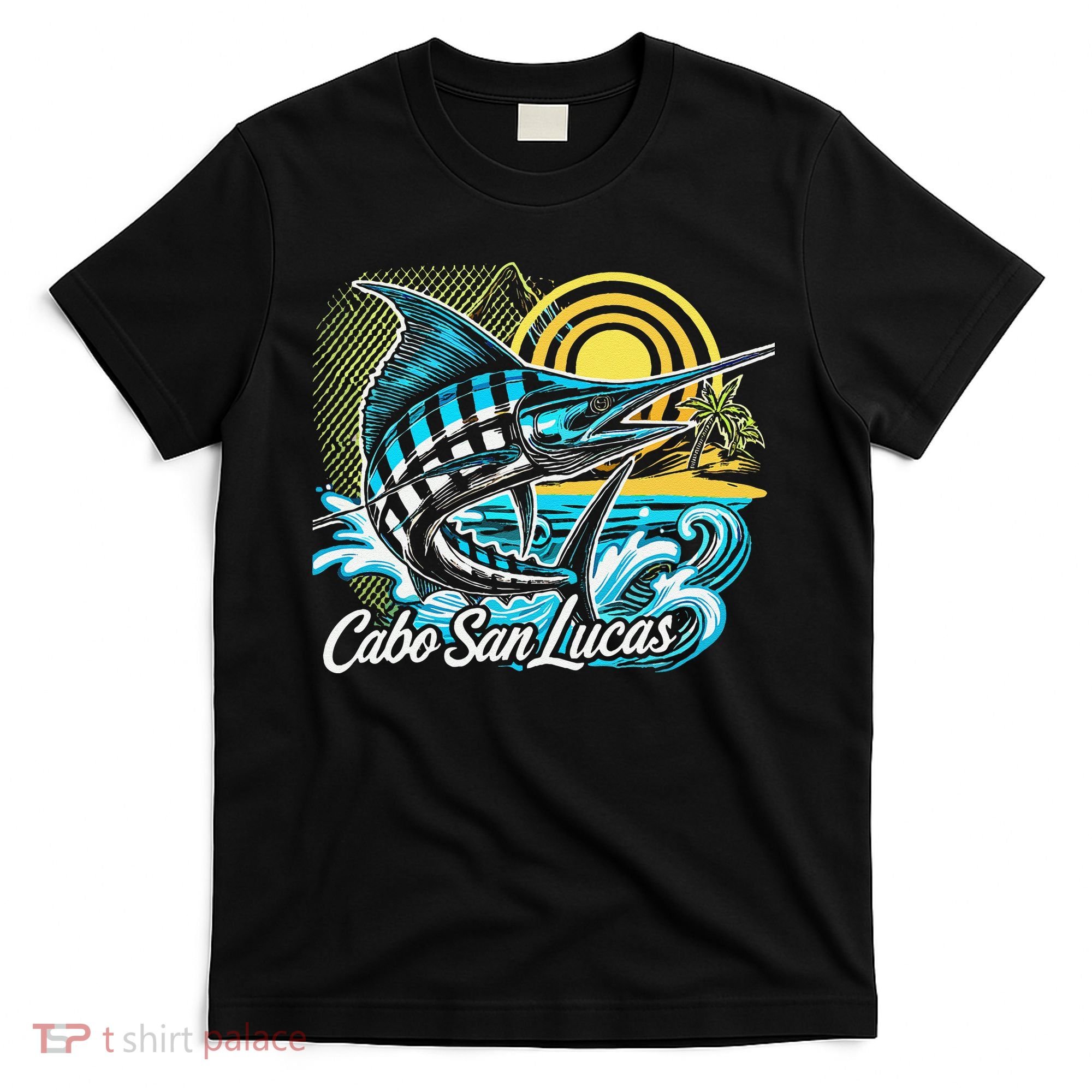 Cabo San Lucas Los Cabos Baja California Sur Marlin Tourist T-Shirt
