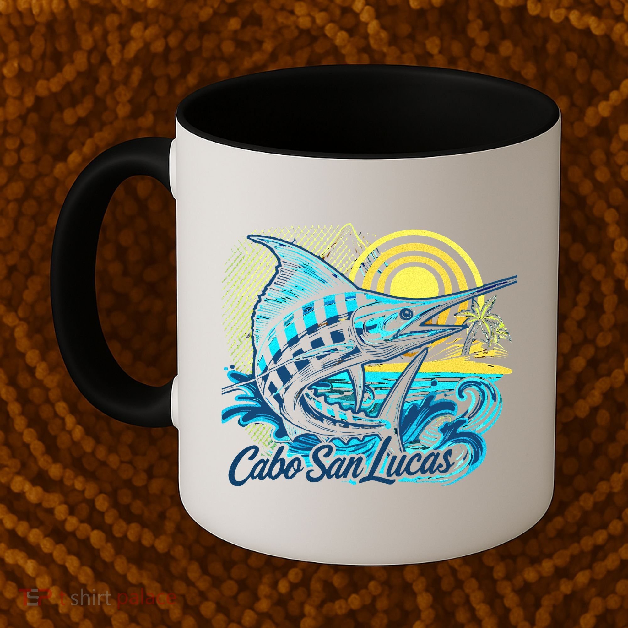 Cabo San Lucas Los Cabos Baja California Sur Marlin Tourist Coffee Mug