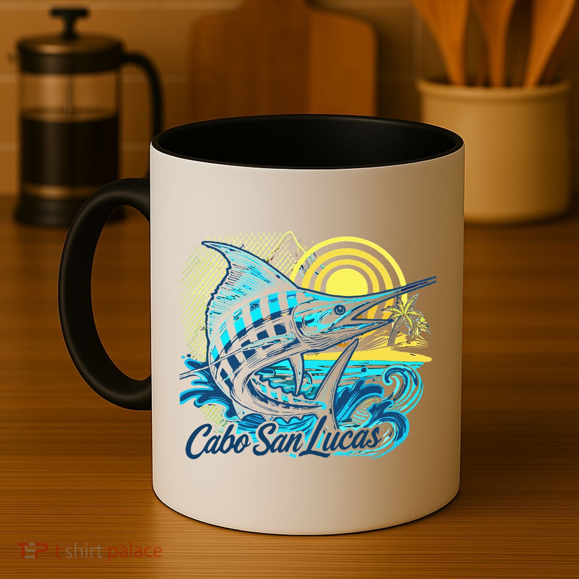 Cabo San Lucas Los Cabos Baja California Sur Marlin Tourist Coffee Mug