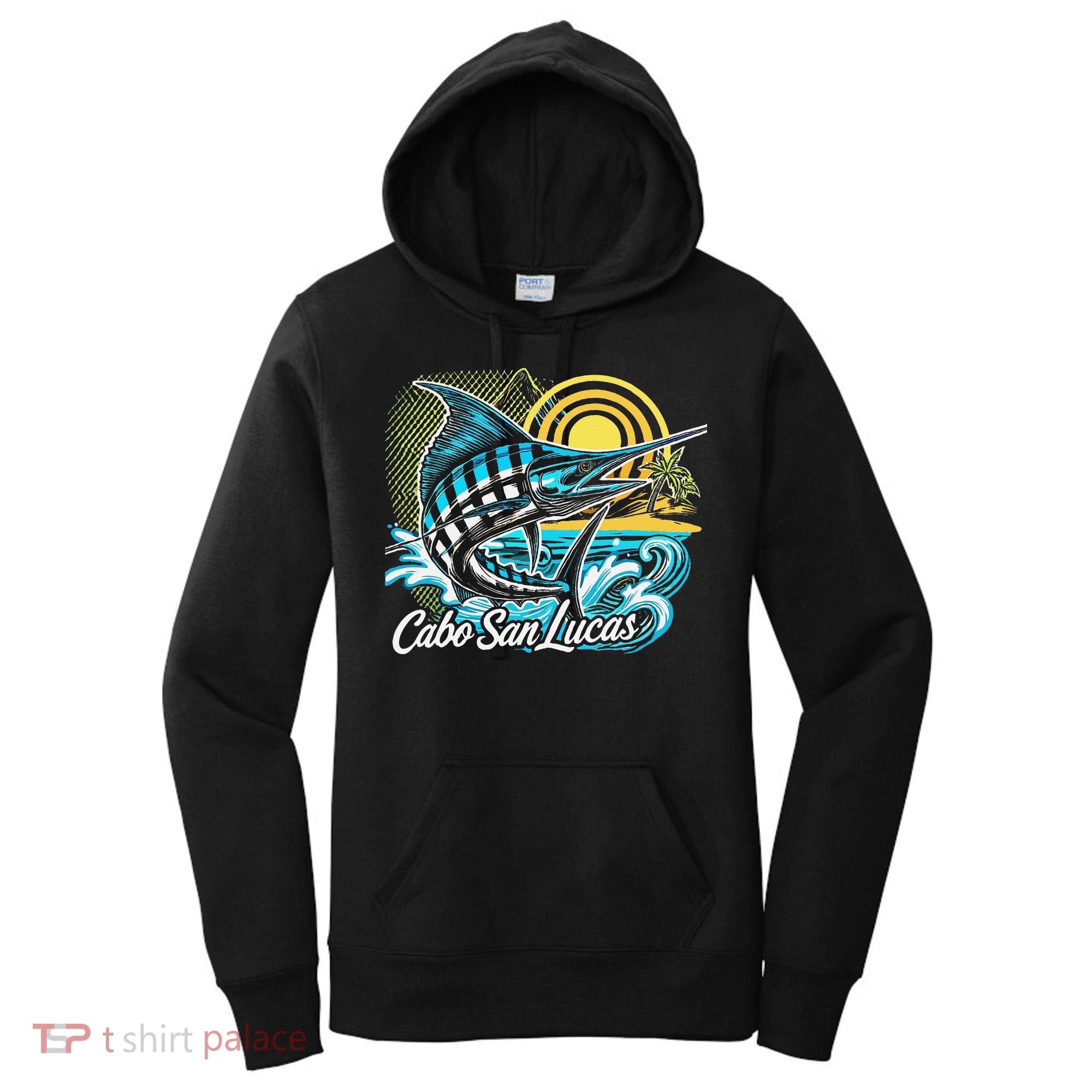 Cabo San Lucas Los Cabos Baja California Sur Marlin Tourist Women's Hoodie